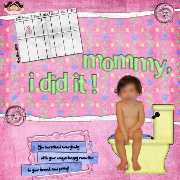 Mommy, I did it!