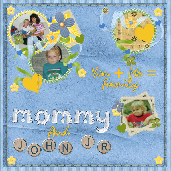 Mommy + John Jr