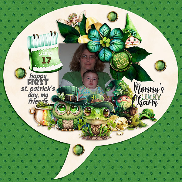 Mommy Lucky Charm First St Patrick Day