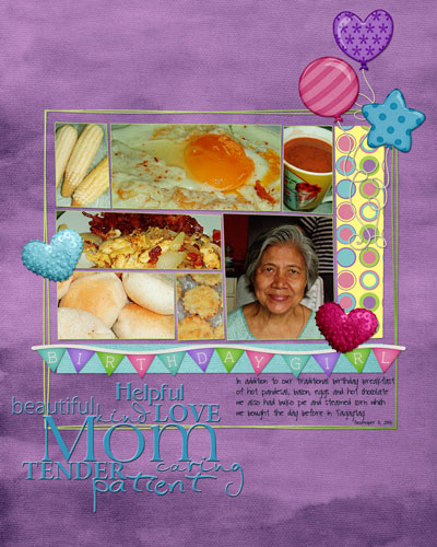 mommy's birthday