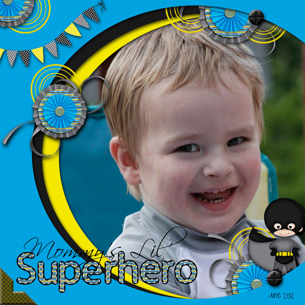 Mommy's Lil Superhero