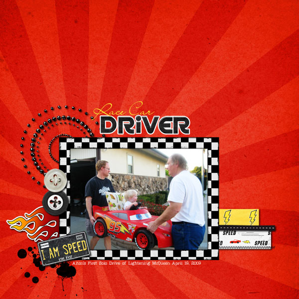 Mommy's Little Race Car Driver