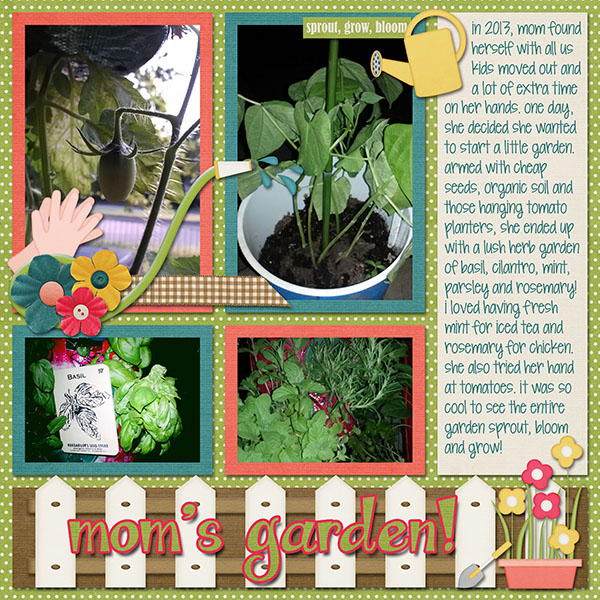 Mom's garden!