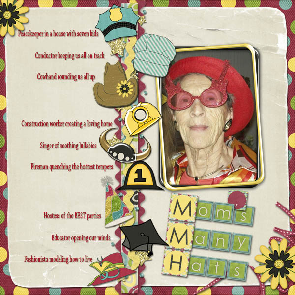 Mom's Many Hats