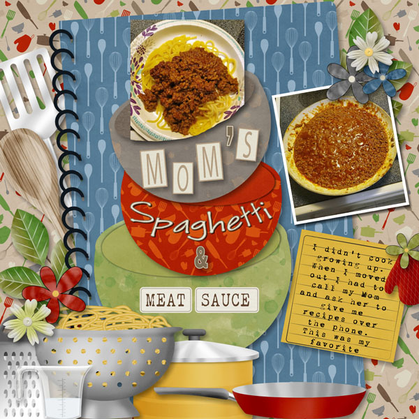 Moms Spaghetti and Meat sauce