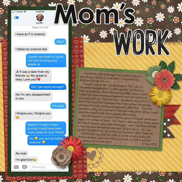 Mom's Work
