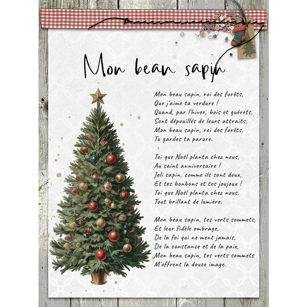 Mon beau sapin
