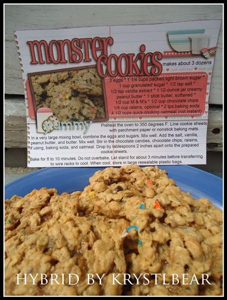 Monster Cookies