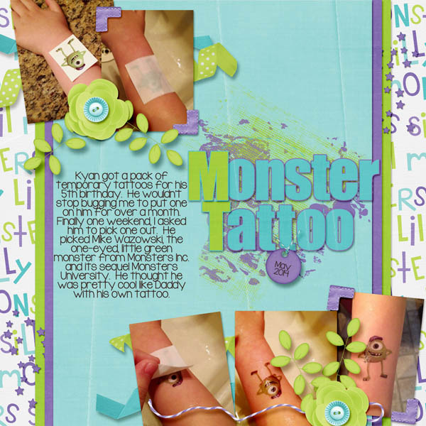 Monster Tattoo