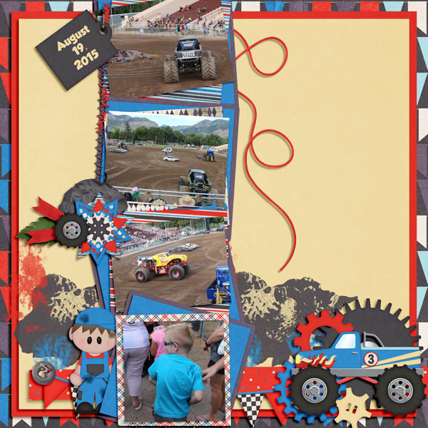 Monster trucks layout 2
