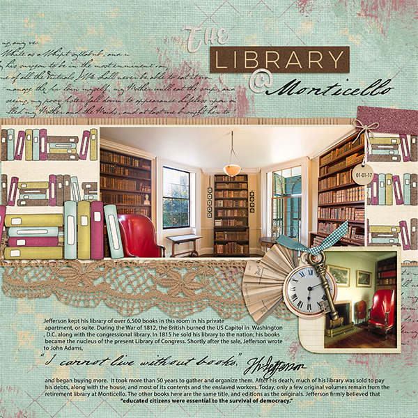 Monticello Book Room