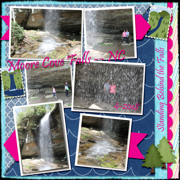 Moore Cove Falls NC