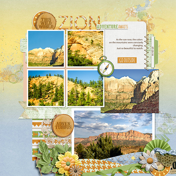 Morning light- Zion