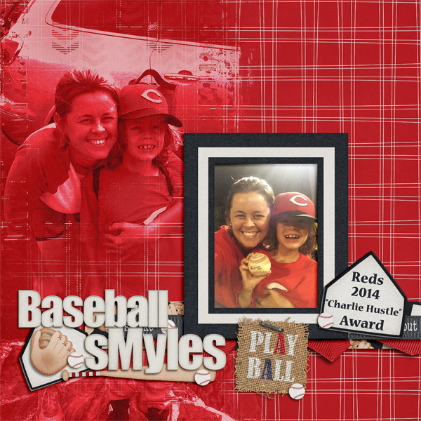 Mother and Son baseball