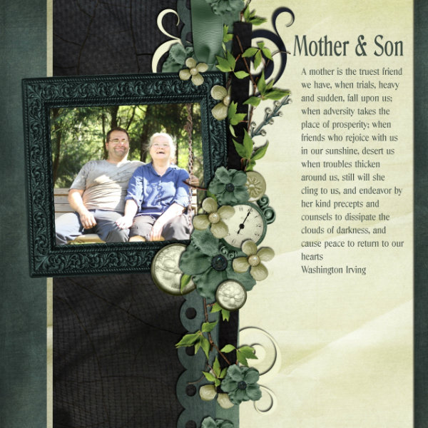 mother and son