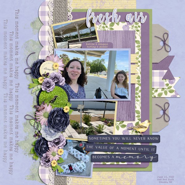 Mother-Daughter Picnic at Red Bud Park June 2022