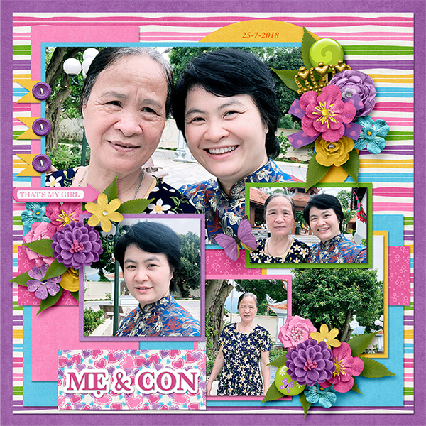 Mother + girl