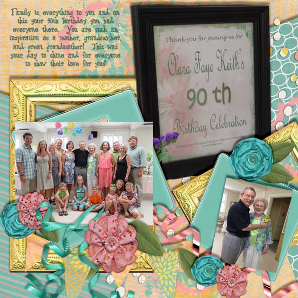 Mother's 90th