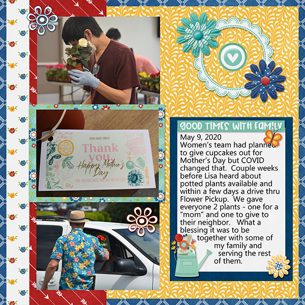 Mothers Day Drive Thru Flowers