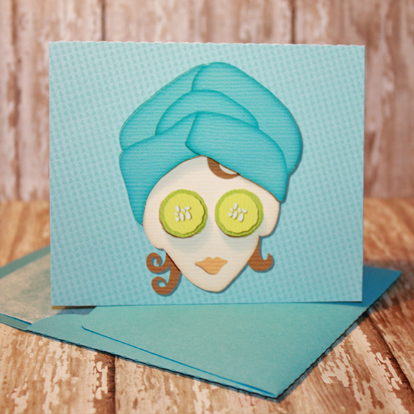 Mother's Day Gift card holder with matching envie