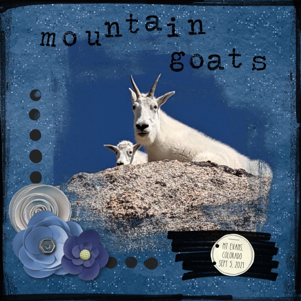 Mountain Goats - GS Birthday challenge from PrelestnayaP Design