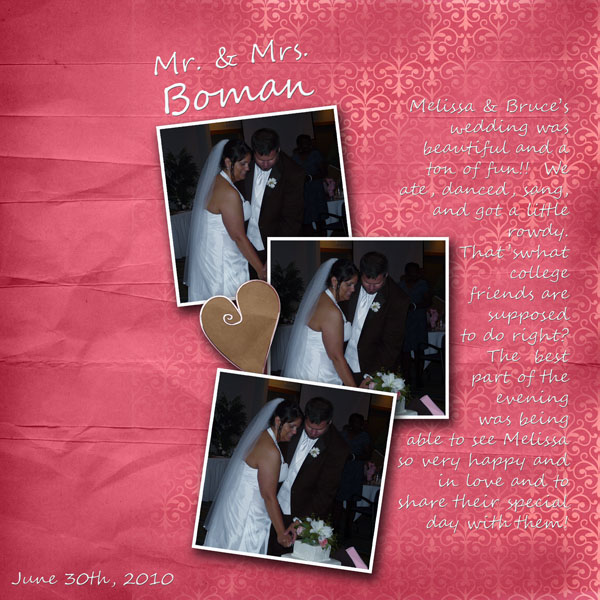 Mr. + Mrs. Boman
