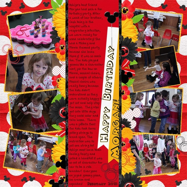 M's bday party
