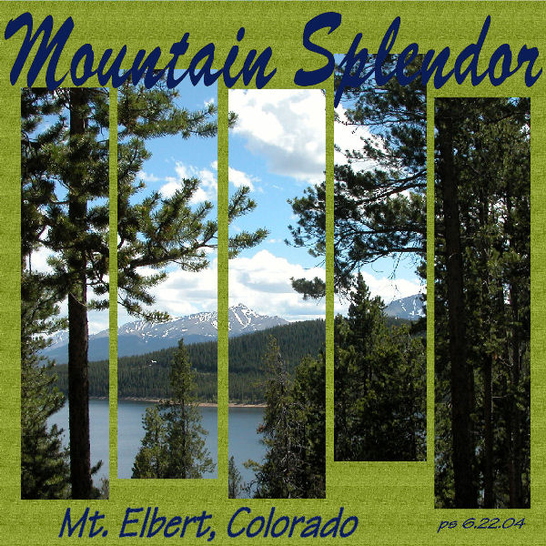 Mt Elbert with mask