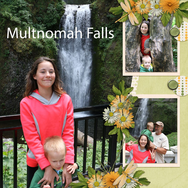Multnomia Falls, Oregon