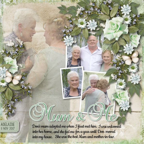 Mum and me