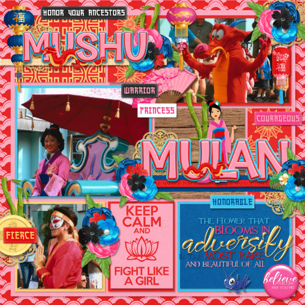 Mushu + Mulan