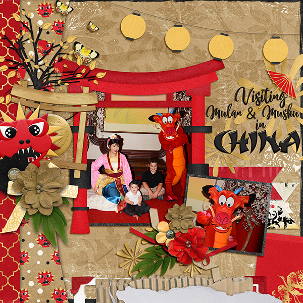 Mushu + Mulan