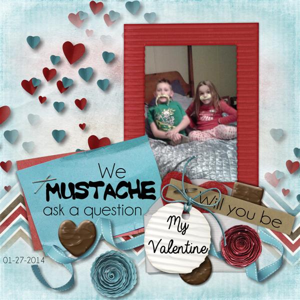 Mustache ask a question