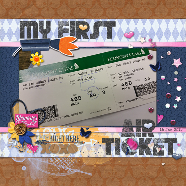 My 1st Air-Ticket