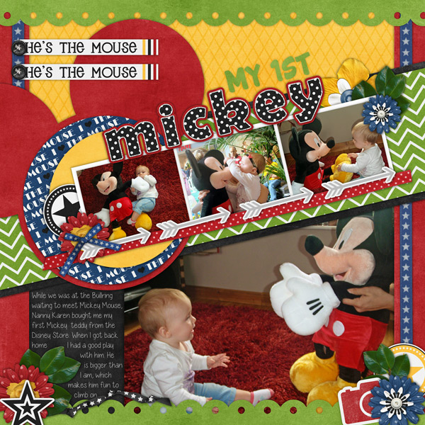 my 1st Mickey