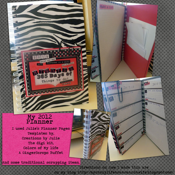 My 2012 Planner