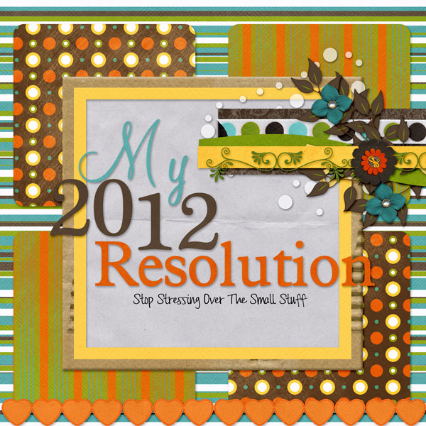 My 2012 Resolution