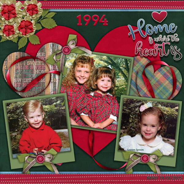 My 4 Children in 1994