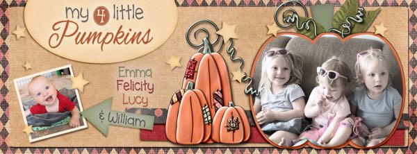 My 4 Little Pumpkins
