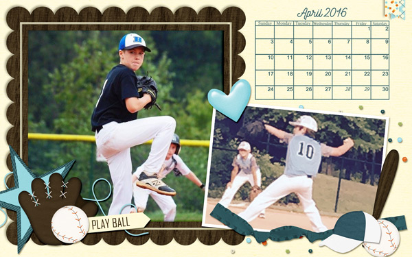 My April Desktop