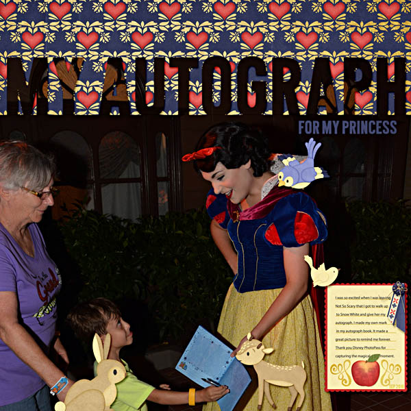 My Autograph for My Princess