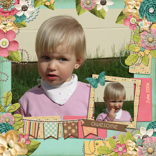 my awesome little girl