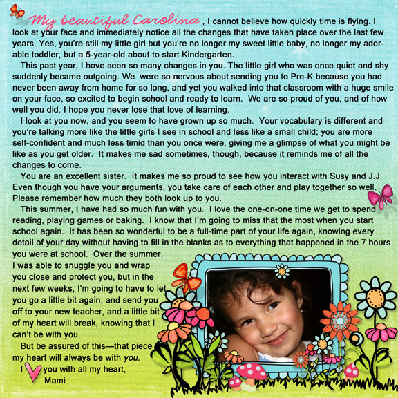 My Beautiful Carolina