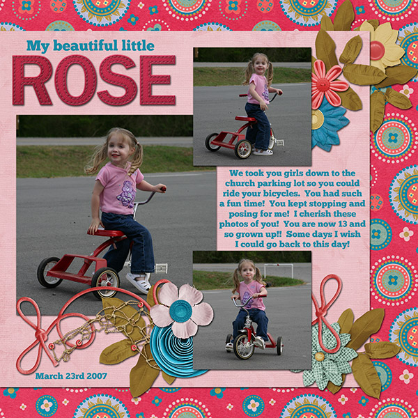My Beautiful Little Rose