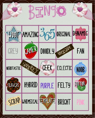 My BINGO Card