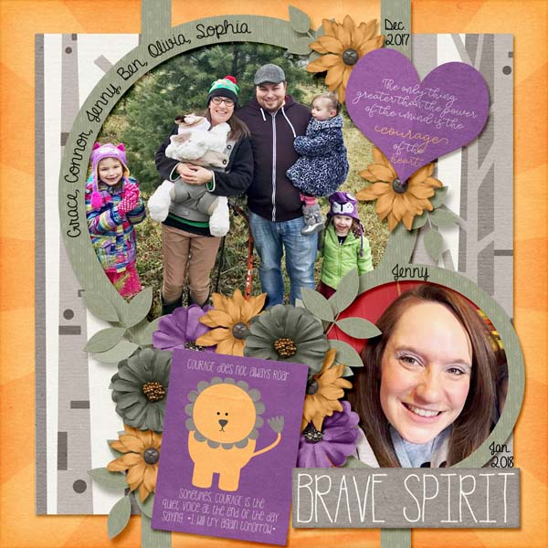 My brave sister