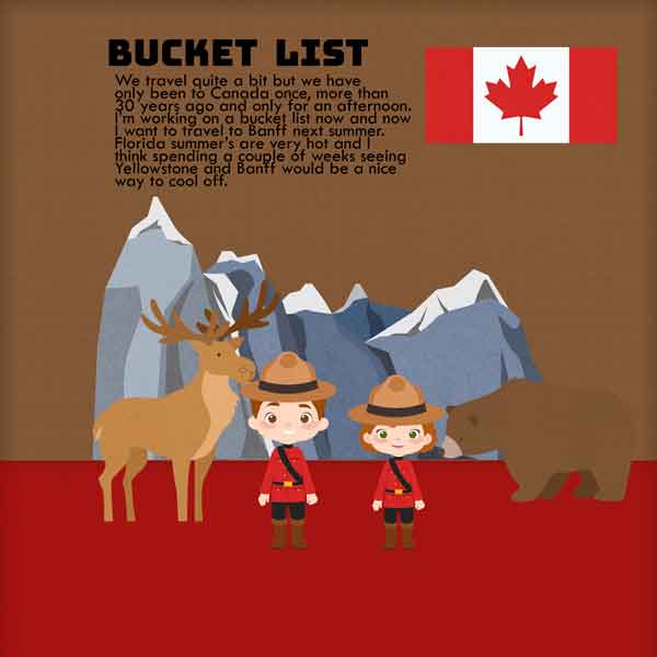 My Bucket List