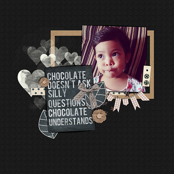 my chocolate heart