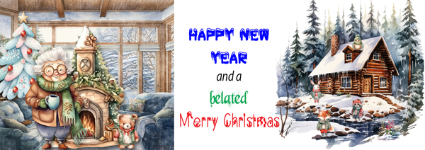 my Christmas letter headline banner