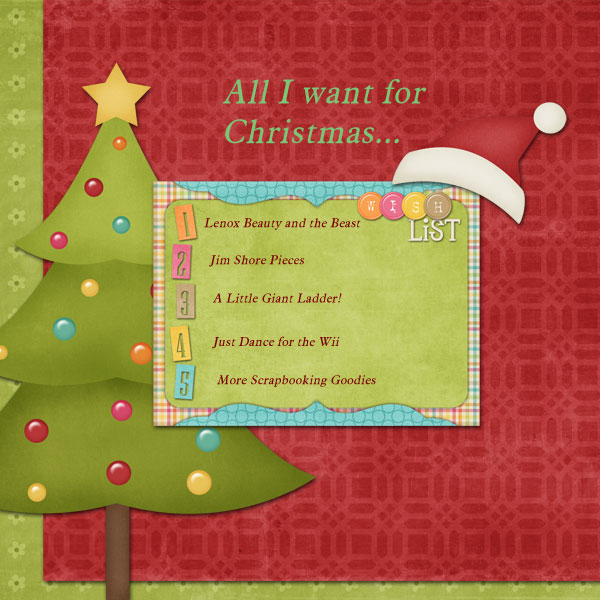My Christmas WishList
